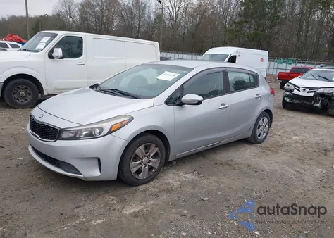2017 Kia Forte Lx из США, поврежденный, VIN KNAFK5A8XH5697873